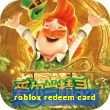 roblox redeem card